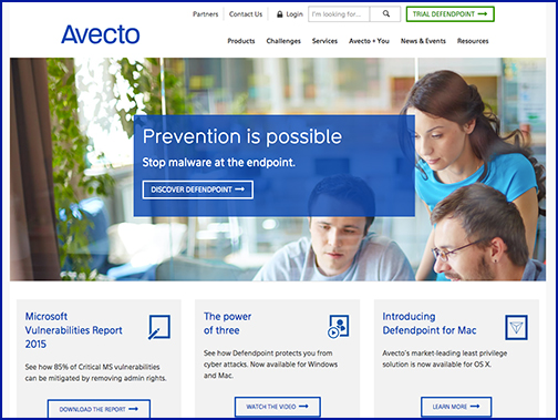 Avecto: prenota una demo