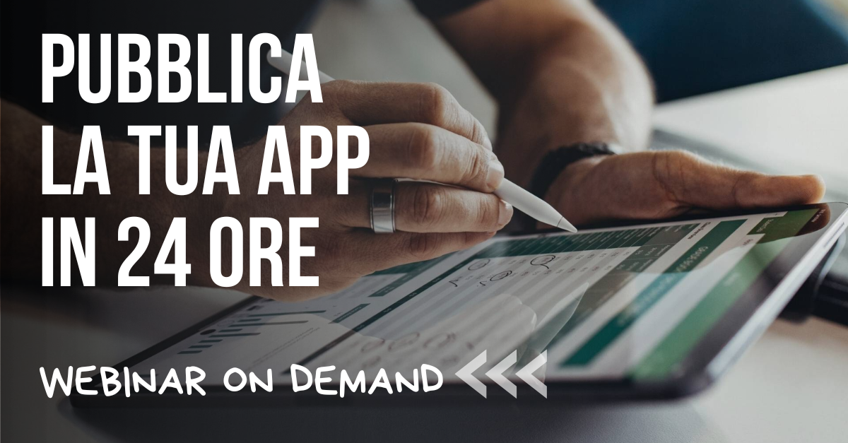 Pubblica la tua app in 24 ore: zero riscritture, solo risultati immediati